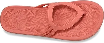 Sanuk Sunshine SL Women's Shoes Burnt Coral : 7 B - Medium - Image 2