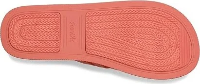 Sanuk Sunshine SL Women's Shoes Burnt Coral : 7 B - Medium - Image 3