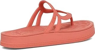Sanuk Sunshine SL Women's Shoes Burnt Coral : 7 B - Medium - Image 4