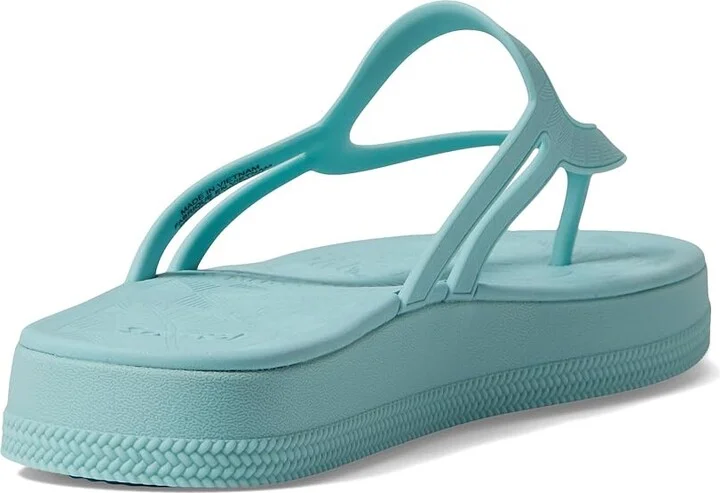 Sanuk Sunshine SL Women's Shoes Pastel Turquoise : 8 B - Medium - Image 4