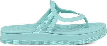 Sanuk Sunshine SL Women's Shoes Pastel Turquoise : 8 B - Medium - Image 6