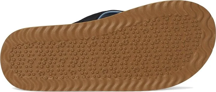 Sanuk Tiderush Men's Sandals Black : 9 D - Medium, Faux Leather - Image 3