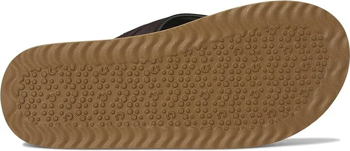 Sanuk Tiderush Men's Sandals Dark Brown : 9 D - Medium, Faux Leather - Image 3
