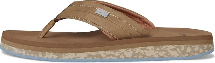 Sanuk Tiderush Men's Sandals Tan : 14 D - Medium, Faux Leather - Image 6