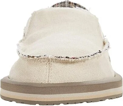 Sanuk Vagabond Sidewalk Surfer ST Hemp Men's Shoes Natural : 7 D - Medium, Textile - Image 5