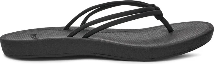 Sanuk Womens Cosmic Sands | Water Resistant Flip Flops for Women | EVA Footbed With Arch Support | Women's Beach Sandals
