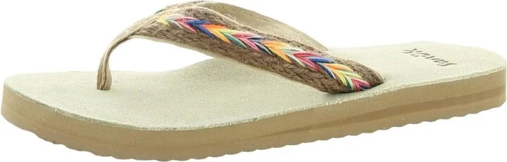 Sanuk Women's Fraidy Hemp Flip-Flop