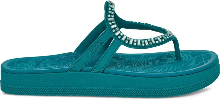 Sanuk Womens Sunshine Gem Sandal | Water Friendly Womens Sandals | Quick Drying & Comfortable |