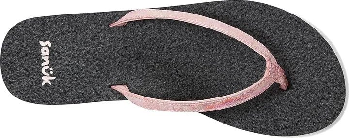Sanuk Yoga Joy II Iridescent Women's Sandals Mermaid : 11 B - Medium, Synthetic - Image 2