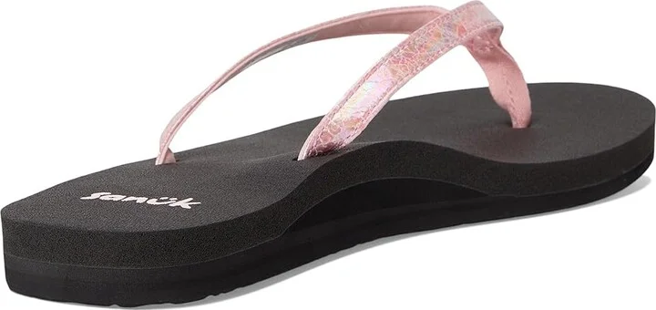 Sanuk Yoga Joy II Iridescent Women's Sandals Mermaid : 11 B - Medium, Synthetic - Image 4