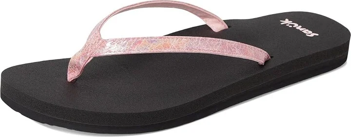 Sanuk Yoga Joy II Iridescent Women's Sandals Mermaid : 11 B - Medium, Synthetic - Image 5