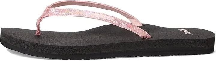 Sanuk Yoga Joy II Iridescent Women's Sandals Mermaid : 11 B - Medium, Synthetic - Image 6