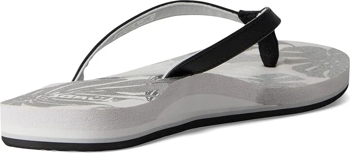 Sanuk Yoga Joy II Tropics Women's Sandals Black : 5 B - Medium, Leather/Rubber - Image 4