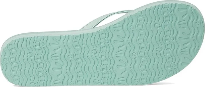 Sanuk Yoga Joy II Women's Sandals Aqua Foam : 5 B - Medium, Leather/Rubber - Image 3