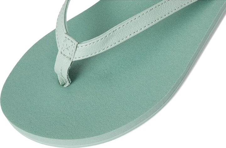 Sanuk Yoga Joy II Women's Sandals Aqua Foam : 5 B - Medium, Leather/Rubber - Image 7