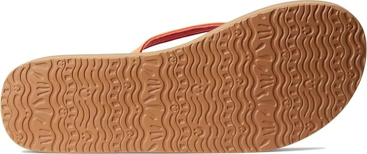 Sanuk Yoga Joy II Women's Sandals Papaya : 9 B - Medium, Leather/Rubber - Image 3