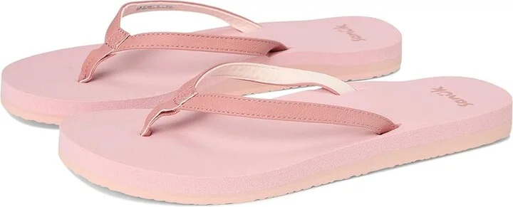 Sanuk Yoga Joy II Women's Sandals Rose Dawn : 11 B - Medium, Leather/Rubber