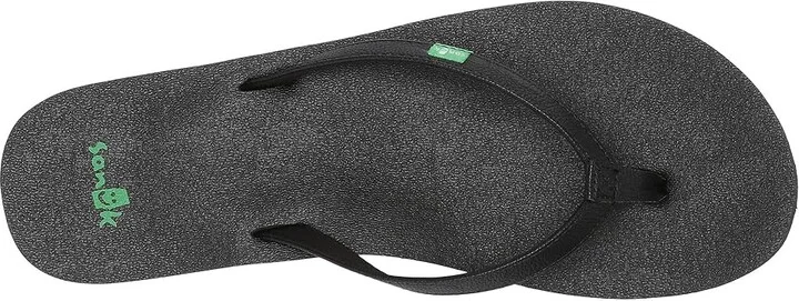 Sanuk Yoga Joy Women's Sandals Black : 5 B - Medium, Synthetic/Textile - Image 3