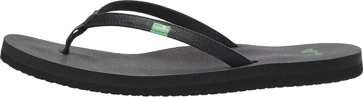 Sanuk Yoga Joy Women's Sandals Black : 5 B - Medium, Synthetic/Textile - Image 7