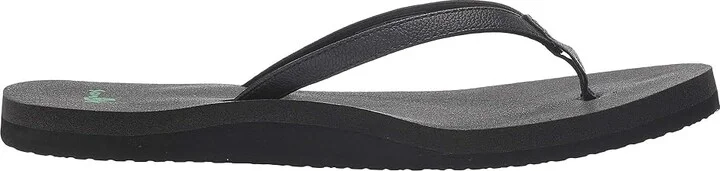 Sanuk Yoga Joy Women's Sandals Black : 5 B - Medium, Synthetic/Textile - Image 8