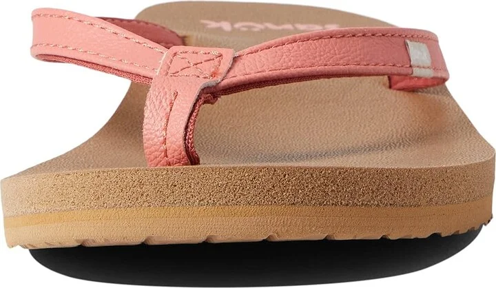 Sanuk Yoga Joy Women's Sandals Burnt Coral : 5 B - Medium, Synthetic/Textile - Image 2
