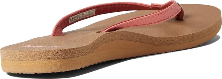 Sanuk Yoga Joy Women's Sandals Burnt Coral : 5 B - Medium, Synthetic/Textile - Image 4