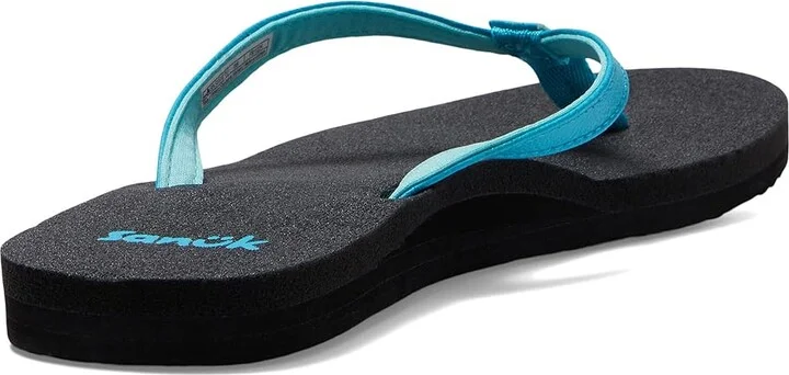 Sanuk Yoga Joy Women's Sandals Scuba Blue : 6 B - Medium, Synthetic/Textile - Image 4