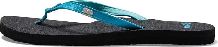 Sanuk Yoga Joy Women's Sandals Scuba Blue : 6 B - Medium, Synthetic/Textile - Image 5