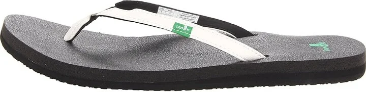 Sanuk Yoga Joy Women's Sandals White : 5 B - Medium, Synthetic/Textile - Image 7