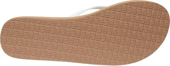 Sanuk Yoga Joy Women's Sandals White/Tan : 5 B - Medium, Synthetic/Textile - Image 3