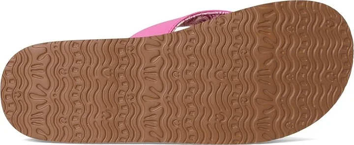 Sanuk Yoga Mat II Women's Sandals Phlox Pink : 10 B - Medium, Faux Leather - Image 3