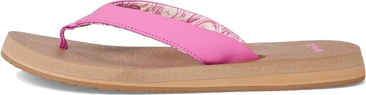 Sanuk Yoga Mat II Women's Sandals Phlox Pink : 10 B - Medium, Faux Leather - Image 6