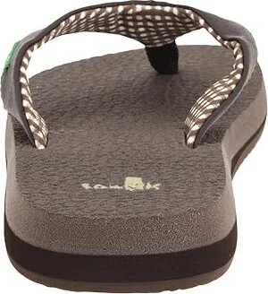 Sanuk Yoga Mat Women's Sandals Brown : 5 B - Medium, Synthetic - Image 5
