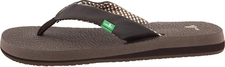 Sanuk Yoga Mat Women's Sandals Brown : 5 B - Medium, Synthetic - Image 7