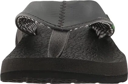 Sanuk Yoga Mat Women's Sandals Charcoal : 5 B - Medium, Synthetic - Image 6