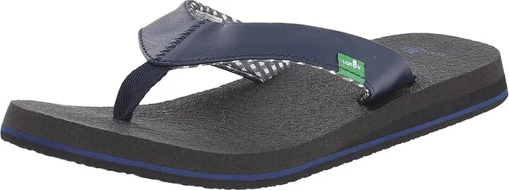 Sanuk Yoga Mat Women's Sandals Navy : 5 B - Medium, Synthetic - Image 2