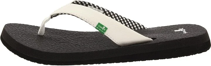 Sanuk Yoga Mat Women's Sandals White : 5 B - Medium, Synthetic - Image 7