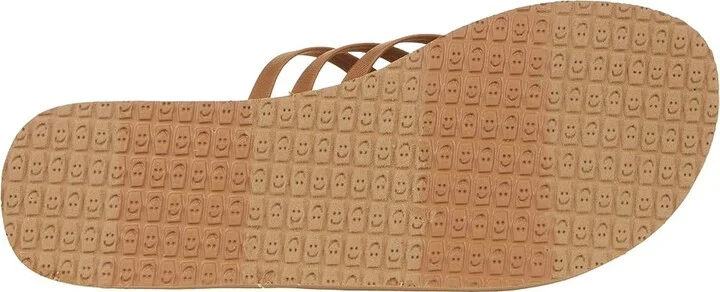 Sanuk Yoga Sandy Women's Shoes Tobacco Brown : 6 B - Medium, Textile - Image 3