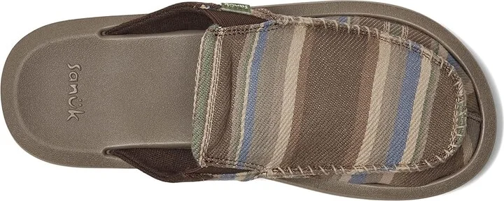 Sanuk You Got My Back Blanket Men's Shoes Dusk : 9 D - Medium, Cotton - Image 2