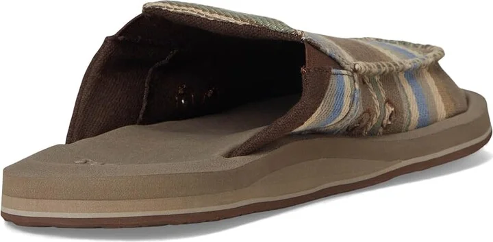 Sanuk You Got My Back Blanket Men's Shoes Dusk : 9 D - Medium, Cotton - Image 4