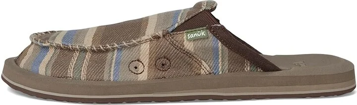 Sanuk You Got My Back Blanket Men's Shoes Dusk : 9 D - Medium, Cotton - Image 6