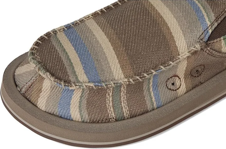 Sanuk You Got My Back Blanket Men's Shoes Dusk : 9 D - Medium, Cotton - Image 7