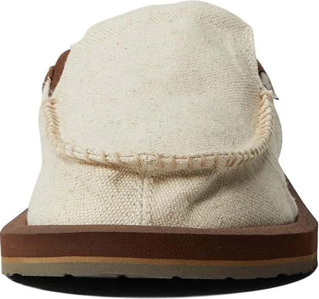 Sanuk You Got My Back Soft Top Hemp Men's Shoes Natural : 8 D - Medium, Textile - Image 5