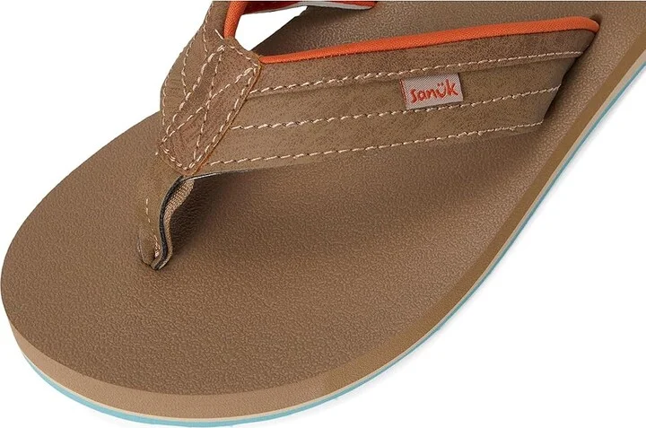 Sanuk Ziggy Men's Sandals Tan : 13 D - Medium, Leather/Rubber - Image 7