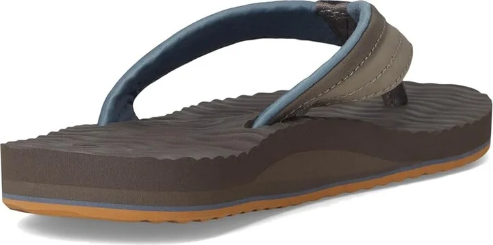 Sanuk Ziggy Plush Men's Sandals Taupe : 10 D - Medium, Leather/Rubber - Image 4