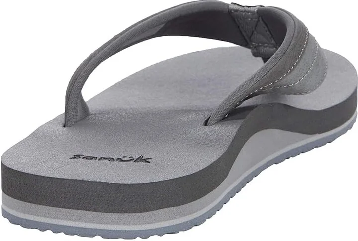 Sanuk Ziggy Soft Top Men's Shoes Grey : 7 D - Medium, Synthetic - Image 4