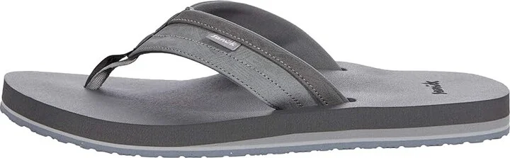 Sanuk Ziggy Soft Top Men's Shoes Grey : 7 D - Medium, Synthetic - Image 6