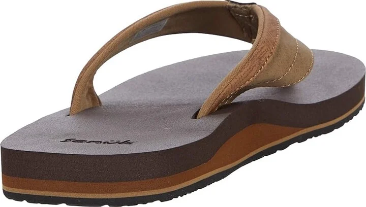 Sanuk Ziggy Soft Top Men's Shoes Tan : 9 D - Medium, Synthetic - Image 4