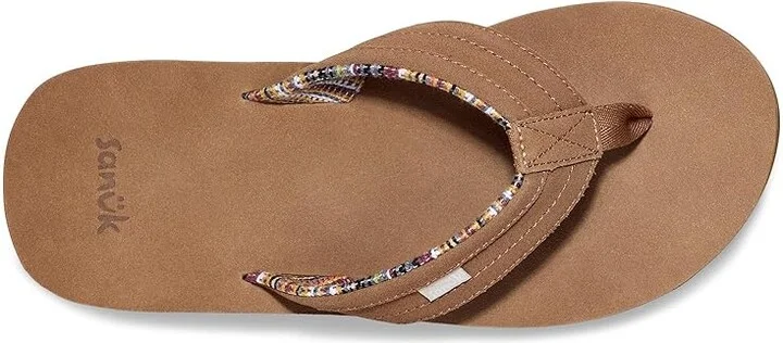Sanuk Ziggy ST Suede Men's Shoes Dark Tan : 7 D - Medium - Image 2