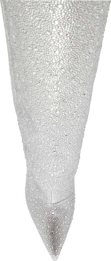 Sanya Rhinestone Fringe Knee High Boot - Image 4